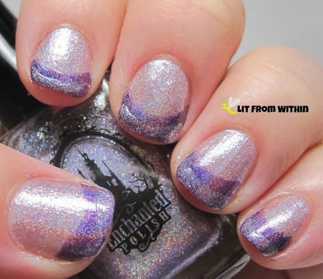 more Purple Roses on the tip made it look like three different purple holos
