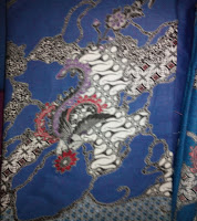 Kain Batik Prima 4855 Biru Kain Batik Prima 4855 Biru