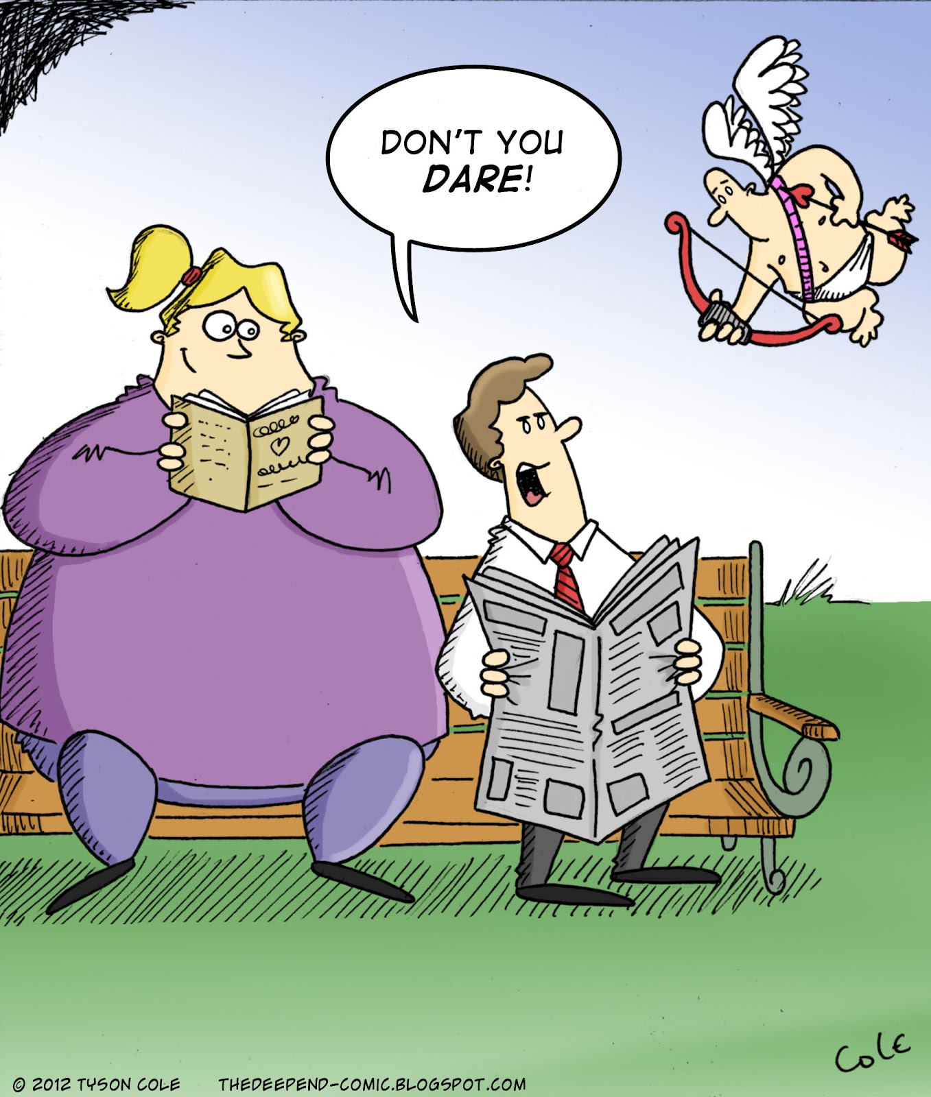 The Deep End Late Valentine's Day cartoon