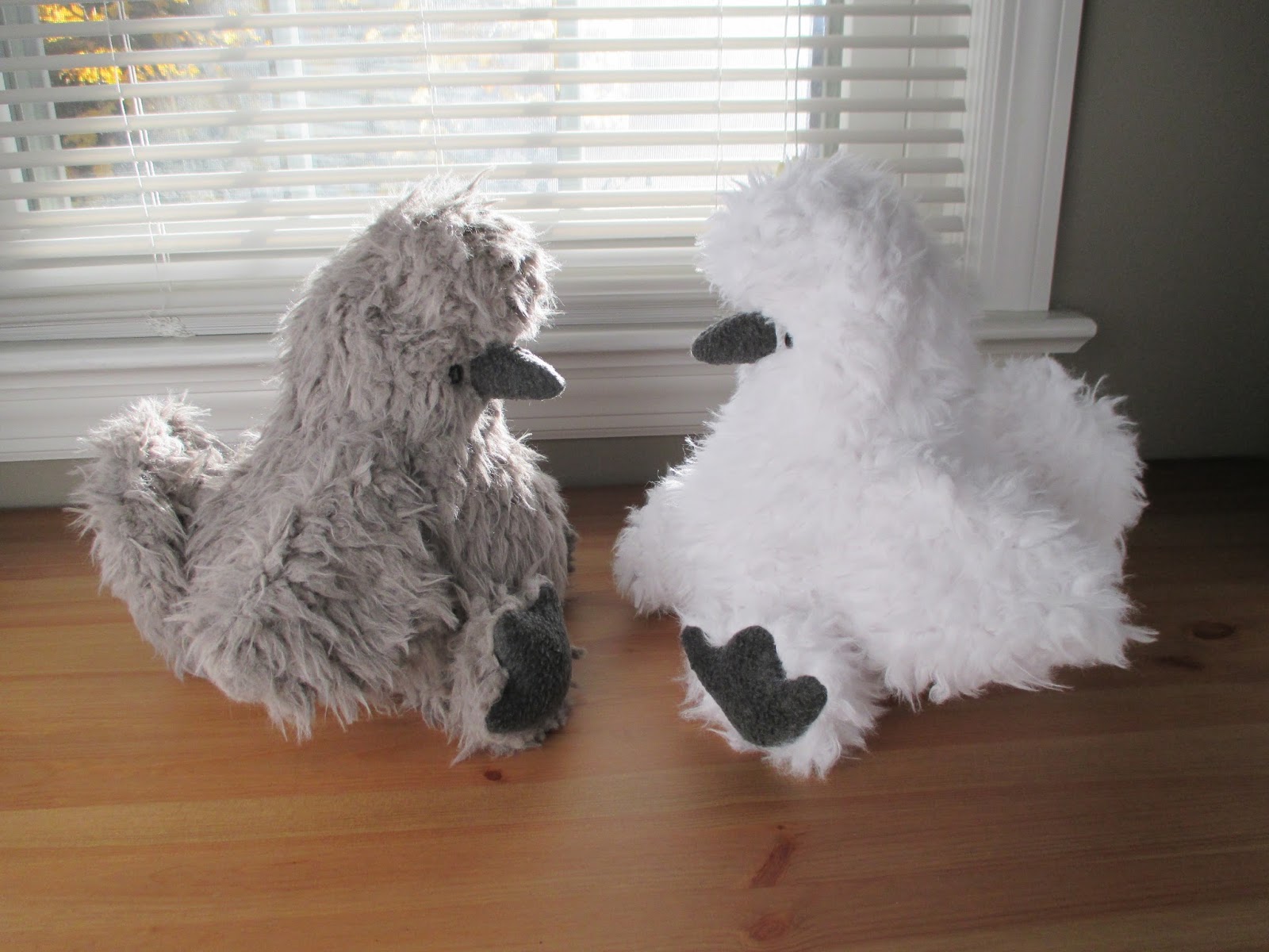 silkie chicken stuffed animal