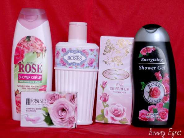 косметика из розы для тела из Болгарии
