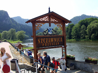 Szczawnica - przystań końcowa spływu Dunajcem