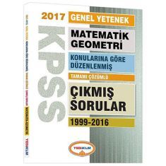 Yediiklim KPSS Matematik Geometri Konularına Göre Düzenlenmiş Tamamı Çözümlü Çıkmış Sorular Kitabı (2017) Yediiklim KPSS Matematik Geometri Konularına Göre Düzenlenmiş Tamamı Çözümlü Çıkmış Sorular Kitabı (2017)
