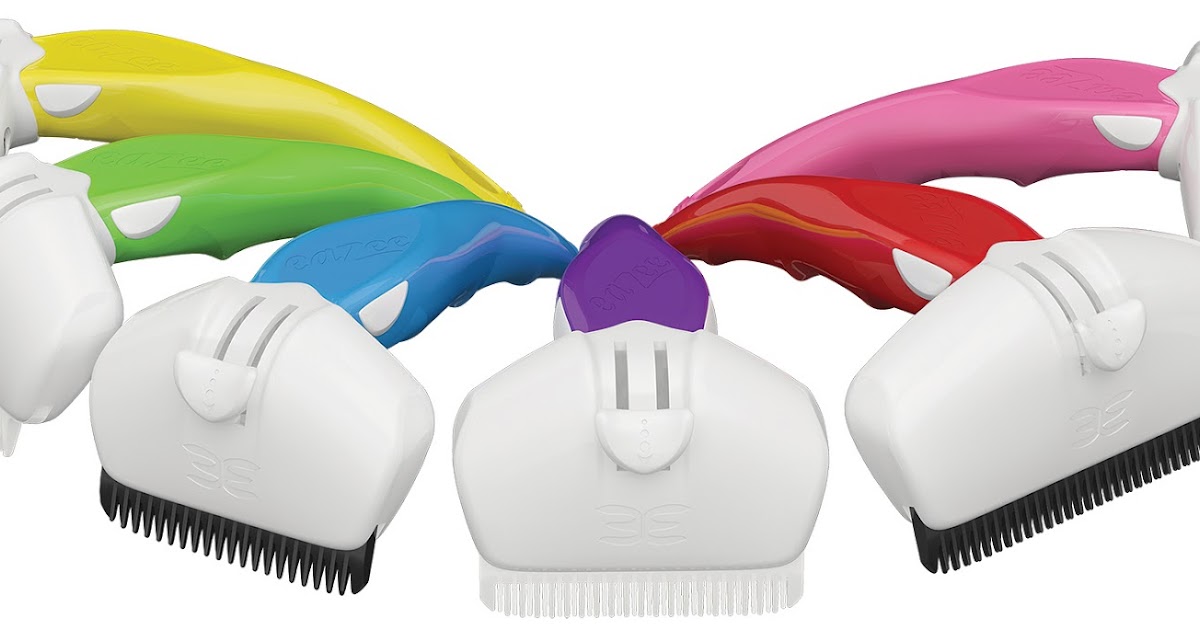 It's Chewy Time! Eazee by Foolee, Click & Brush Deshedding Tool