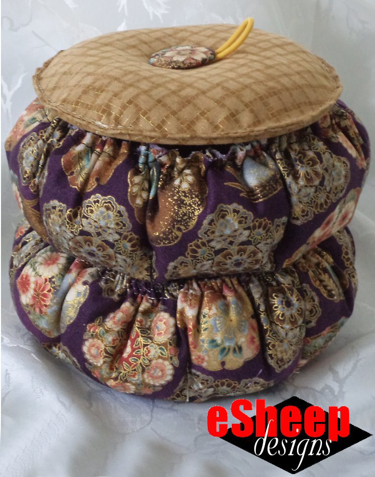 eSHEEP DESIGNS Free Pattern/Tutorial Stacking CD Baskets