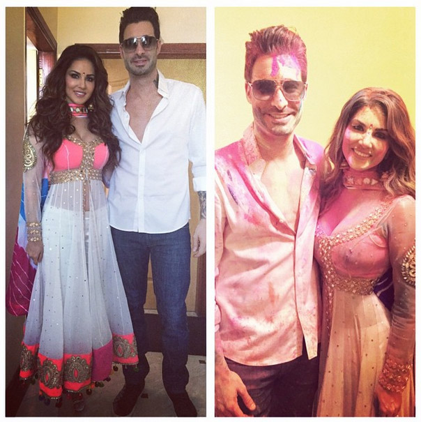 Bollywood & Tellywood Celebs Celebrating Holi