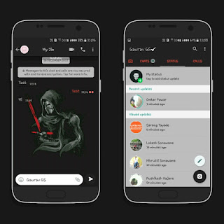 Theme Dark Devil for YoWA