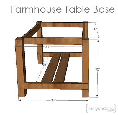 build a farmhouse table