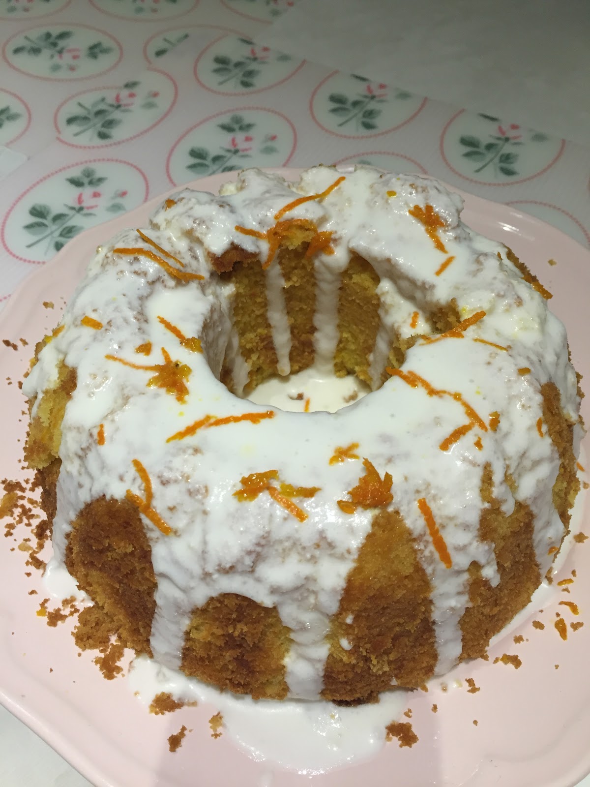kahve kokusu PORTAKALLI HAVUÇLU KEK