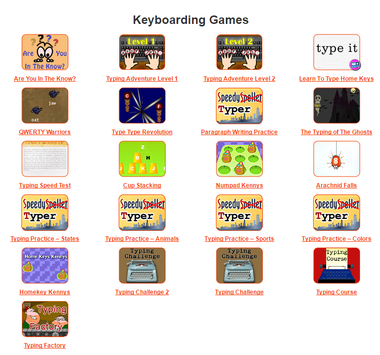 THE BEST Typing sites to Teach Elementary Students to Type