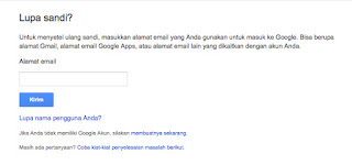 Langkah keberhasilan pemulihan Akun Google yang diretas.