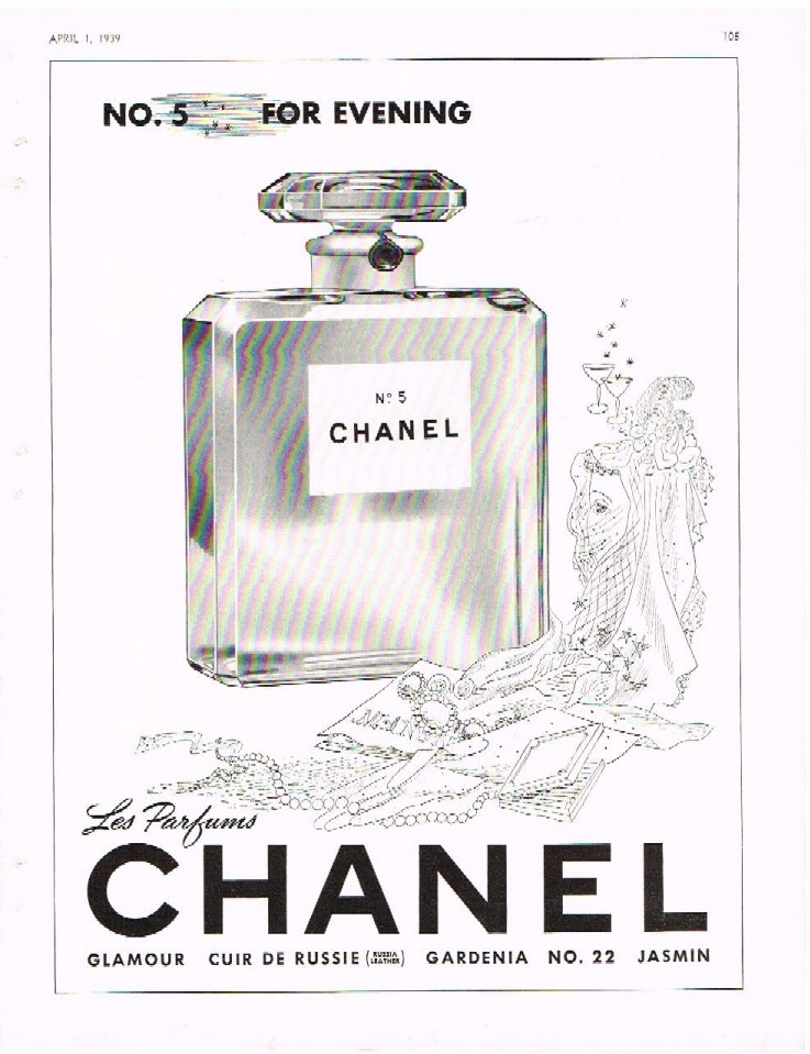 Side Street Vintage: Vintage Chanel Ads