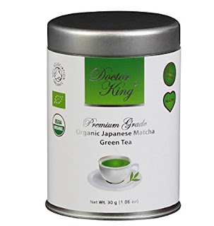 DOCTOR KING Organic Japanese Matcha Green Tea  Premium Grade  Net Wt 30 grams