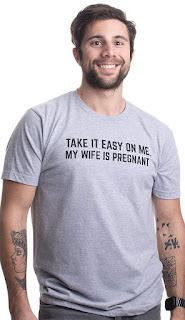 Take it Easy on Me, My Wife is Pregnant | Funny New Dad Be Nice Father's T-Shirt Take it Easy on Me, My Wife is Pregnant | Funny New Dad Be Nice Father's T-Shirt