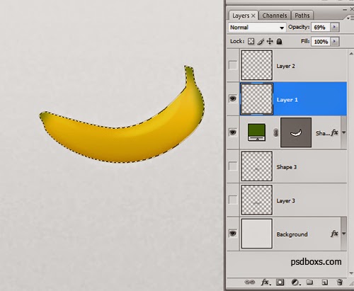 Make Realistic Banana In Photoshop