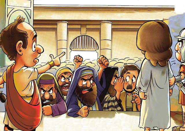 Imagen de JESÚS JUZGADO POR PONCIO PILATO imagen de JESÚS JUZGADO POR PONCIO PILATO