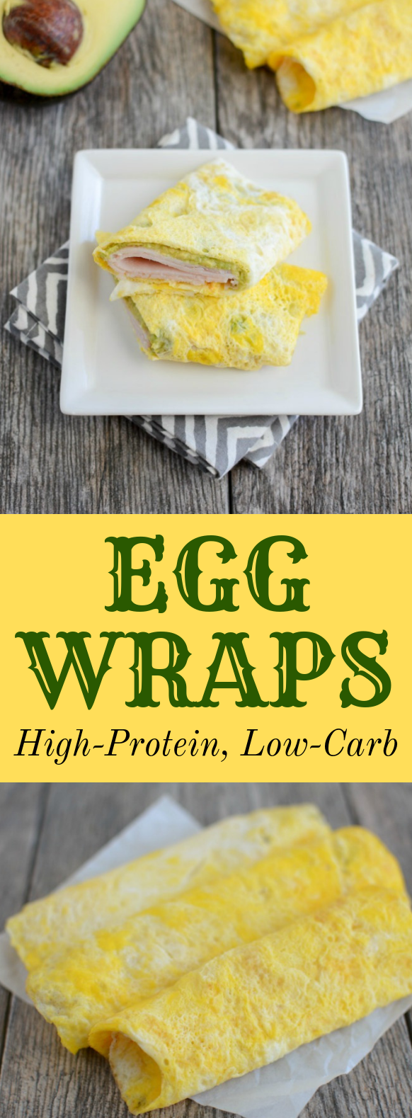 EASY EGG WRAPS #dietfood #lowcarb EASY EGG WRAPS #dietfood #lowcarb
