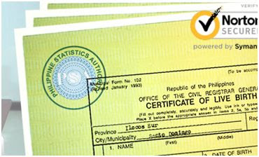 psa certificate birth nso philippines birthcertificate processing