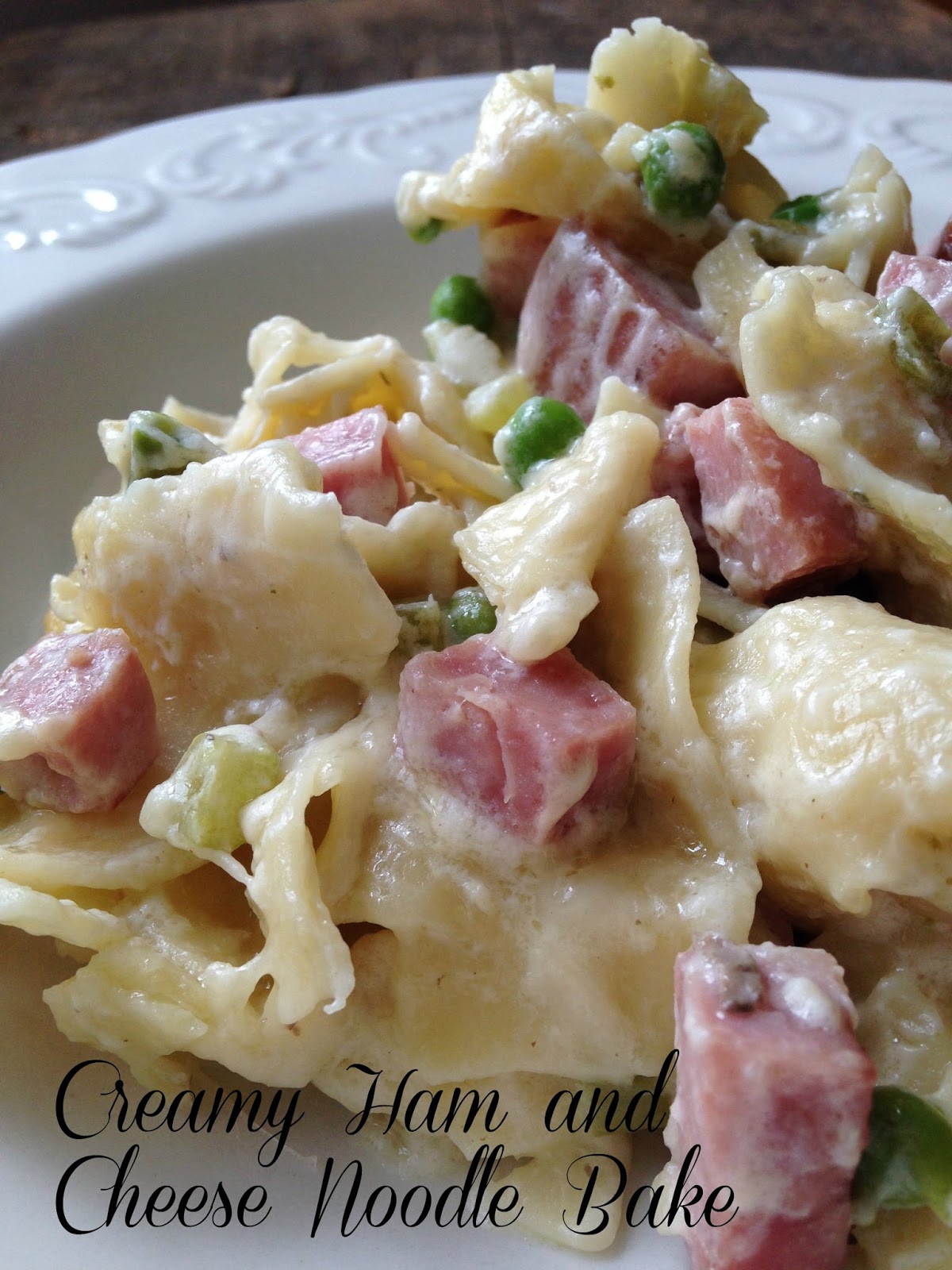 Turnips 2 Tangerines Creamy Ham and Swiss Noodle Bake