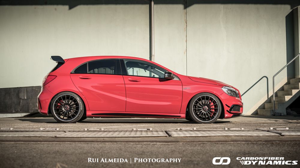 SouLSteer.com: Red Mercedes A45 AMG Black Series tuned by Carbonfiber ...
