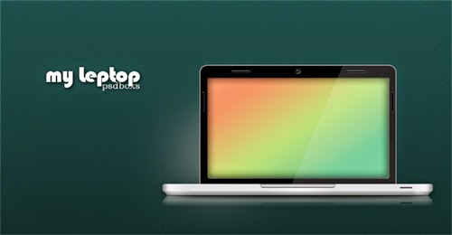 Designing a Open Laptop in Photoshop