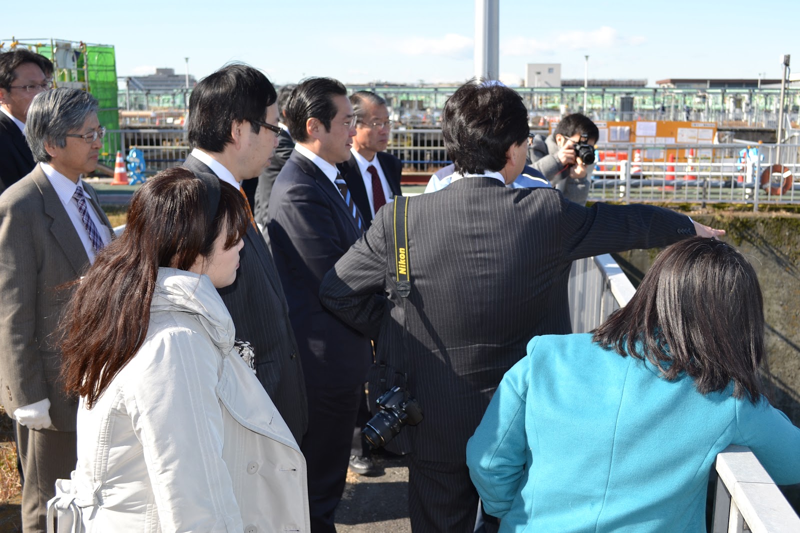 いちむら浩一郎 活動日記 2012年2月9日（木）森ヶ崎水再生センター視察