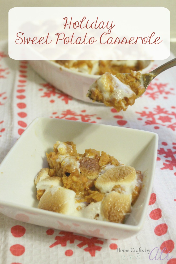 Holiday Sweet Potato Casserole Home Crafts by Ali