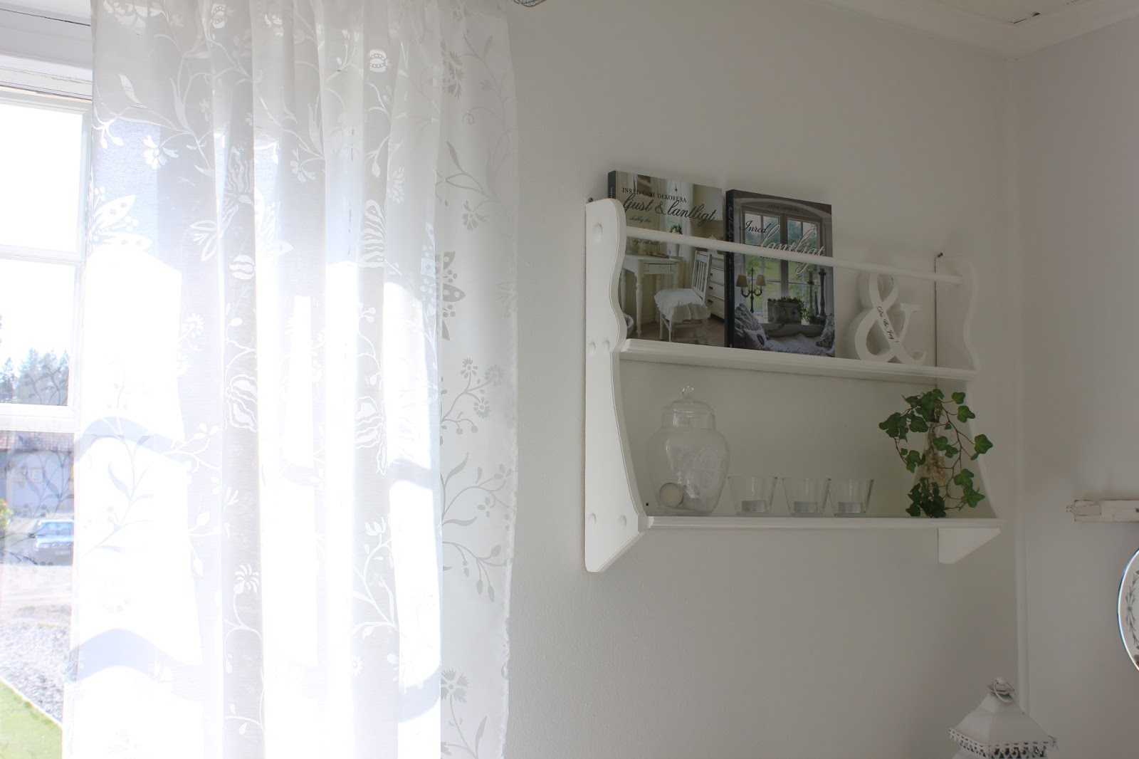 LINNEAGÅRDEN: Ikea Borghild gardiner