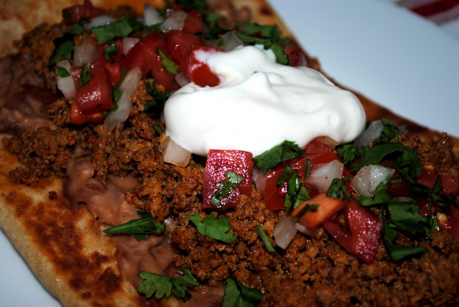 super easy cheater indian tacos..