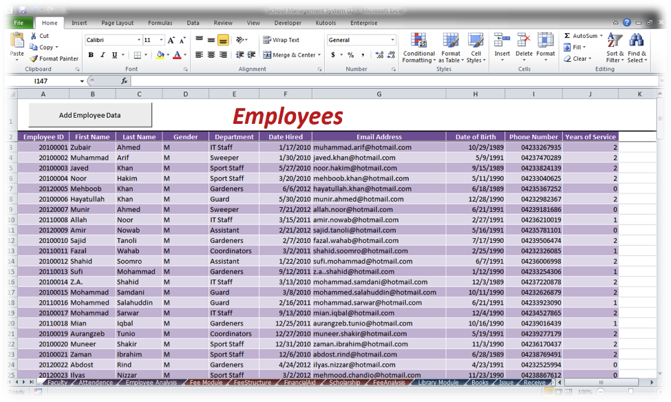 CS101 - PHASE 3: MODULE 2: STAFF MANAGEMENT SYSTEM