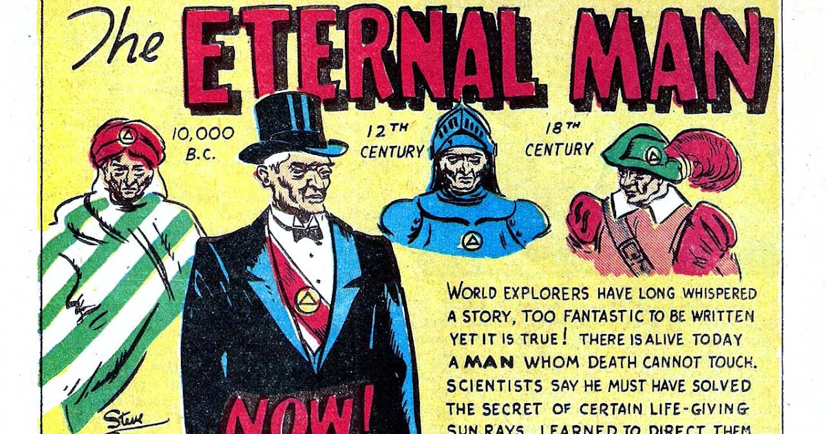 Mystery Men of the Golden Age: Zardi the Eternal Man