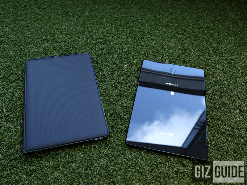 The Galaxy Tab S4 and the book keyboard