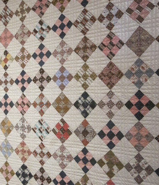Nine-Patch quilt, American Museum in Bath
