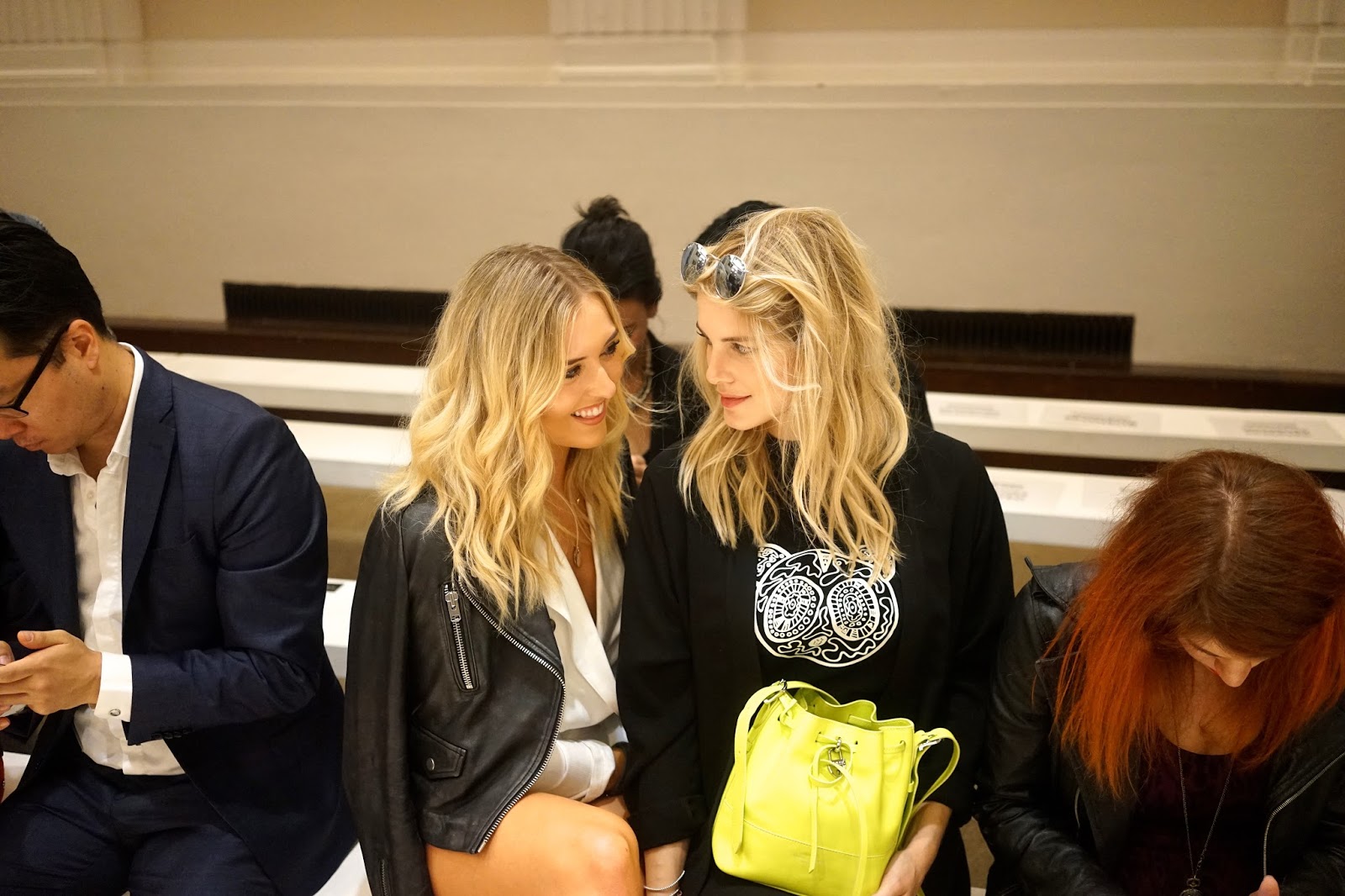 London fashion week front row ss16