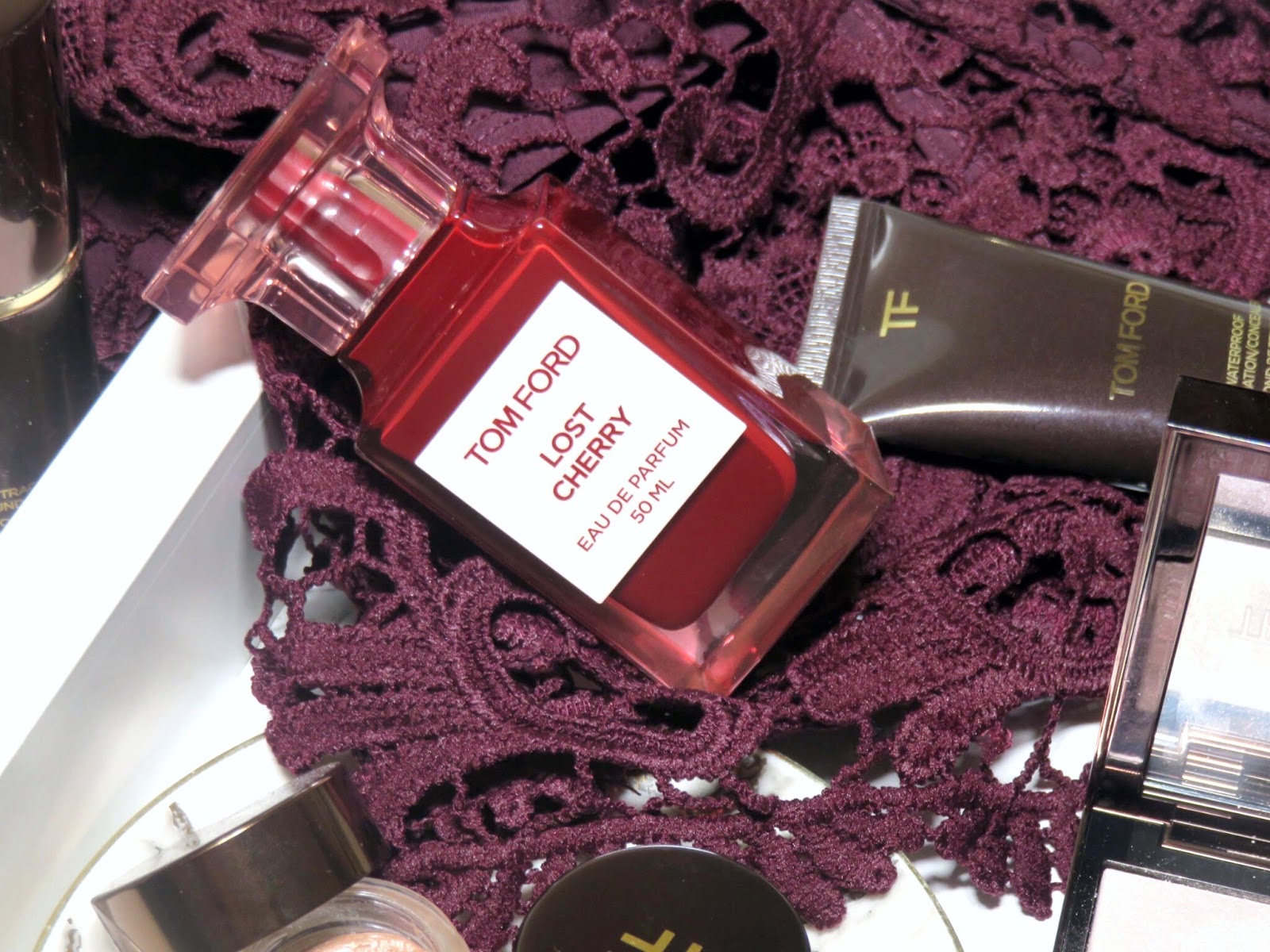 tom ford lost cherry smells like