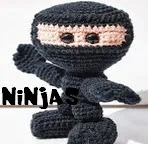 http://patronesamigurumis.blogspot.com.es/2013/12/patrones-ninjas-amigurumi.html