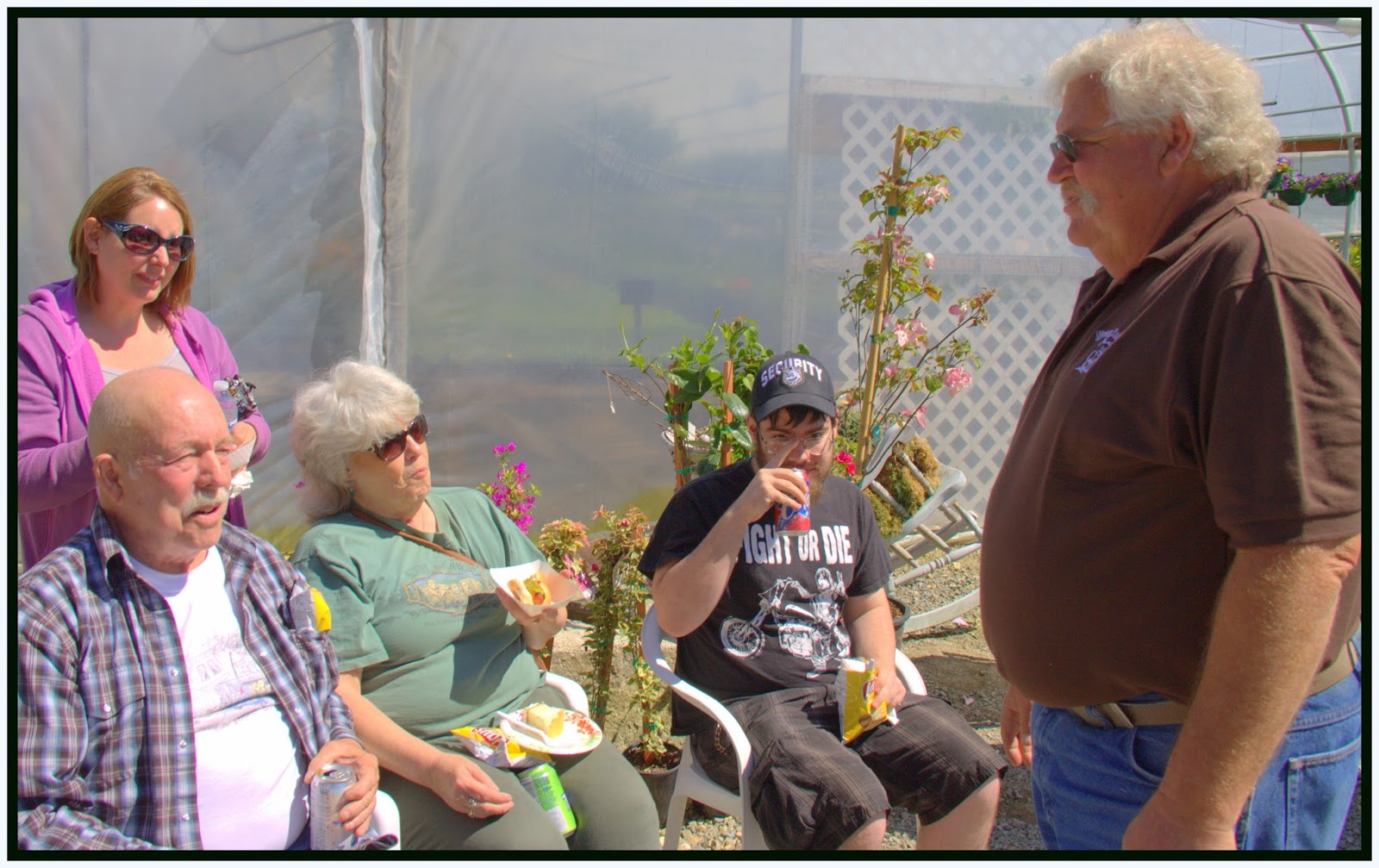 Slight Detour Customers Appreciating Moose Valley Farms