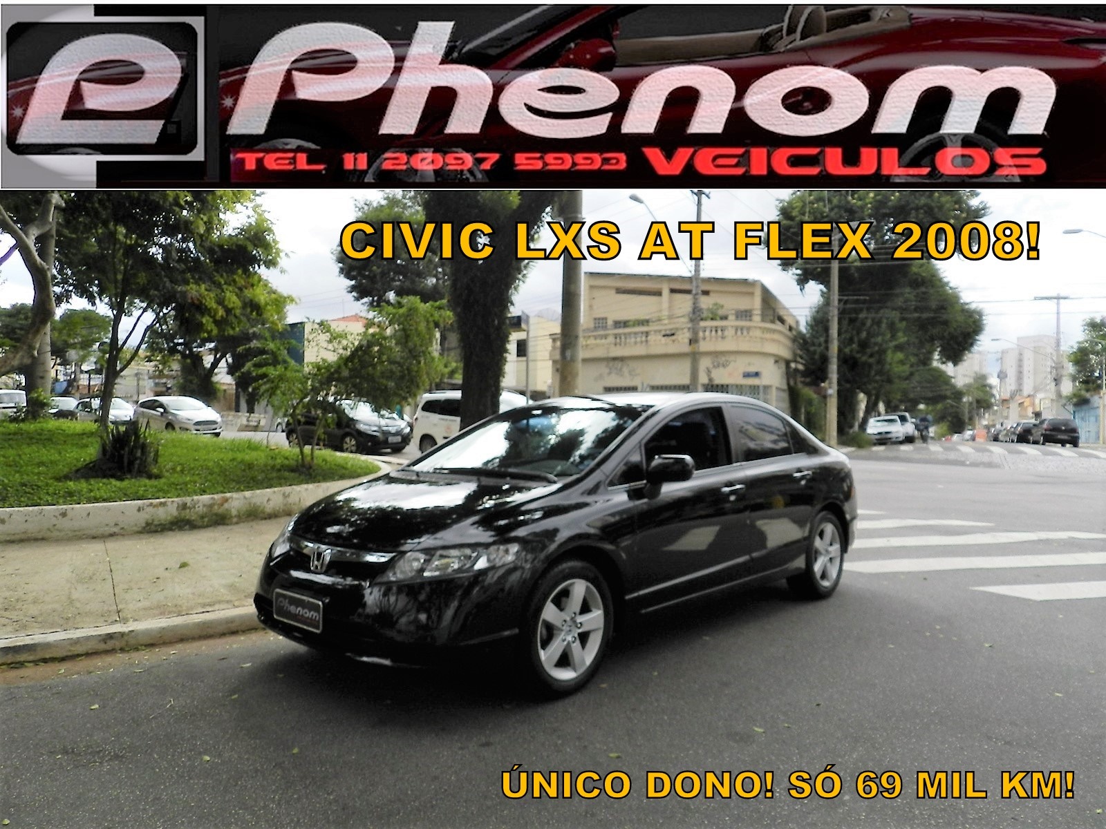 Honda Civic LXS AT Flex 2008!