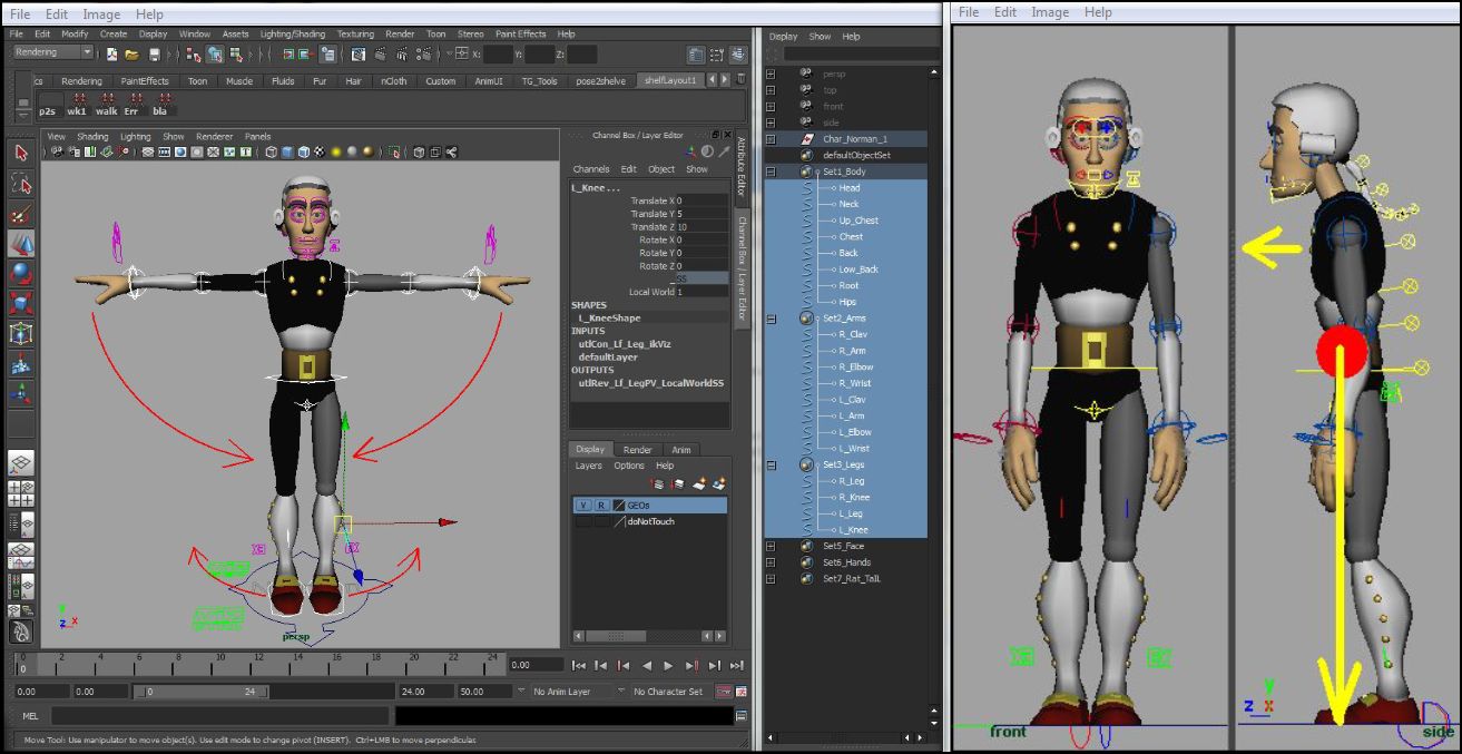 3D Animator's First Steps 1: Walk Cycle
