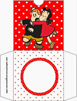La Pequeña Lulú: Etiquetas para Candy Buffet para Imprimir Gratis. Funda para CD's para imprimir gratis de La Pequeña Lulú.