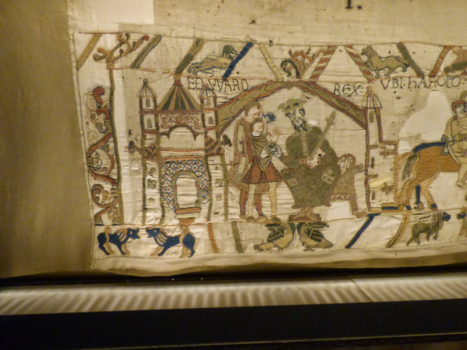 Travelling with Maveling The Bayeux Tapestry.