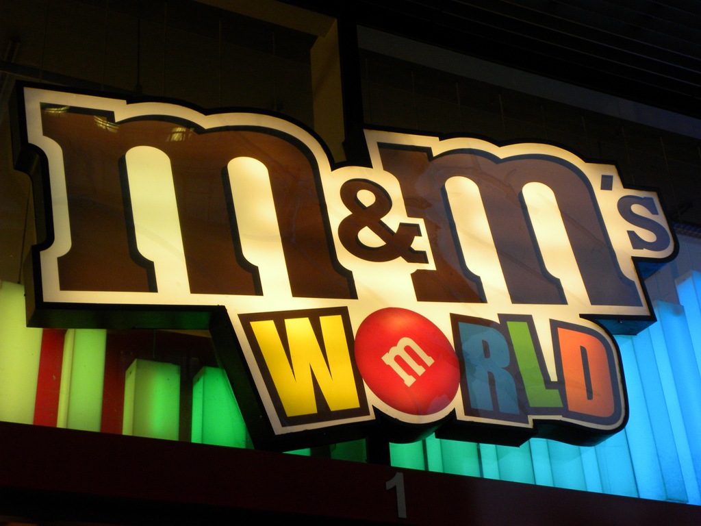 Travels Ballroom Dancing Amusement Parks Playful candy displays and top marketing in M&M