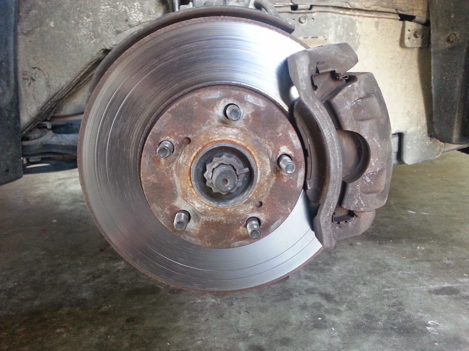 DIY - Front Brake and Rotors 2000 Toyota Camry