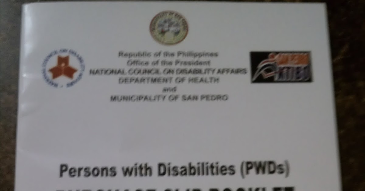 Discounts and Privileges for the Persons With Disability