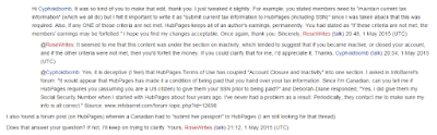 HubPages Wikipedia Talk Page Shows Deborah-Diane Proof for Edits by RoseWrites