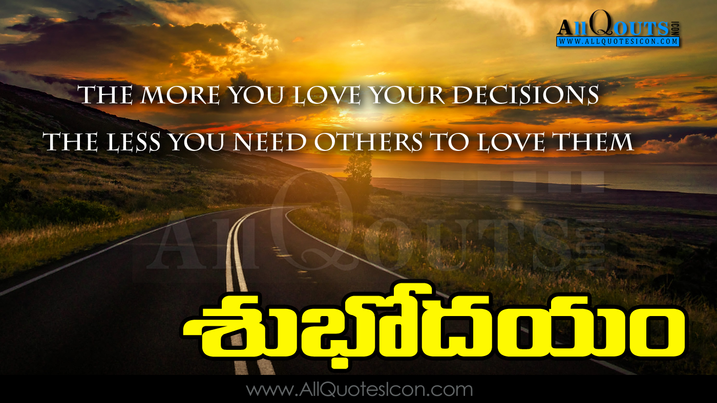 Dppicture: Love Morning Wishes Good Morning Quotes In Telugu