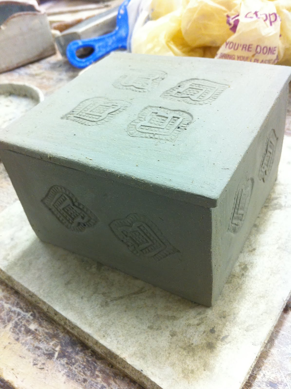 Stargazun Designs Clay Box With Lid