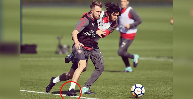 aaron ramsey boots