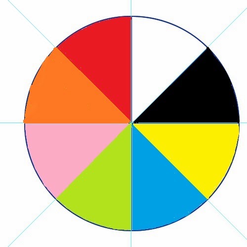 ruleta de colores para inicial