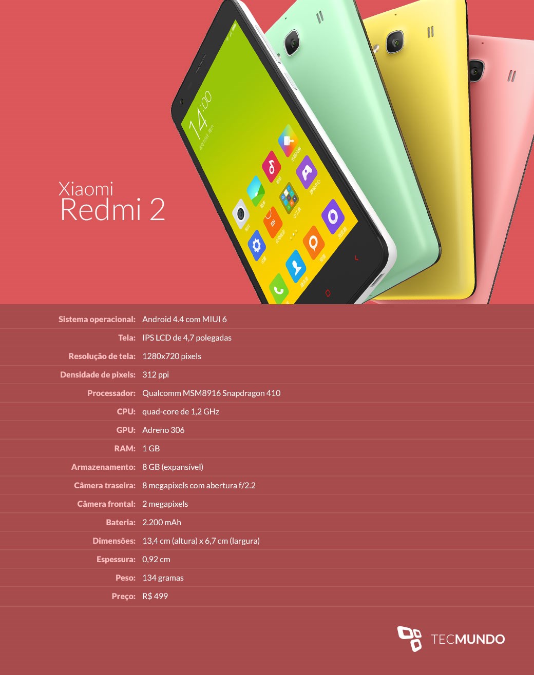 Analise Redmi 2 - Tecmundo Review Redmi 2